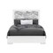 Global Furniture Usa Contemporary Naomi Silver Marble Full Bed Group NAOMI-SILVER MARBLE-FBG - alternate 2