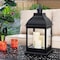 Sunjoy Classic Black 20 Outdoor Battery Powered Lantern D201007407 - alternate 5