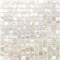 Apollo Tile Shell White 12 in x 12 in Shell Polished Floor and Wall Mosaic Tile 20 sqft/case, 20PK APLSMA88002A - alternate 2