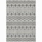 Homeroots 5' X 8' Gray Brown And Ivory Moroccan Washable Indoor Outdoor Area Rug 594329 - alternate 4