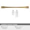 Amerock Uprise 8-13/16 in 224 mm Center-to-Center Champagne Bronze Cabinet Pull BP36920CZ - alternate 3