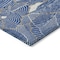 Homeroots 3' X 5' Blue Ivory And Gold Abstract Washable Indoor Outdoor Area Rug 601044 - alternate 3