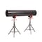 Jet Folding Pipe Jack Stand w/ Steel Rollers (JPJ-FLD-SR) - JPJ-FLD-SR - alternate 2
