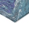 Homeroots 8' Teal Blue Purple And Pink Round Abstract Washable Indoor Outdoor Area Rug 602679 - alternate 6