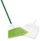 Libman PETPLUS Angle Broom, 9-1/2 in Sweep Face, 6 in L Trim, Fiber Bristle, Steel Handle 1680 - alternate 1