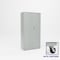 Pucel Heavy Duty Storage Cabinet with Casters, 36in W x 78in H x 19in D, 4 Adjustable Shelves, Light Blue HDSC-3672-19-4C - alternate 1