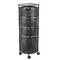 Home-Complete Kitchen Storage Rolling Cart with Wheels 5 Tier Rotating Baskets for Pantry, Bathroom, or Craft Room 83-106-B - alternate 6