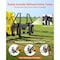 Vevor Skid Steer Pallet Frame Hitch Receiver & Spear Sleeves, 4000 lbs Capacity WBS-025 - alternate 4
