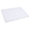 Homeroots White Linen Twin Flat Sheet 520756 - alternate 3