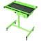Wrightmaster 29 in. x 20 in. Green Adjustable Height Work Table with Drawer, 220 lb Capacity and 4 Swivel Casters ZR-P152674 - alternate 2