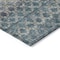 Homeroots 8' X 10' Teal Blue Light Blue And Gray Striped Washable Indoor Outdoor Area Rug 605696 - alternate 3