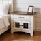 Homeroots 27" White One Drawer Nightstand 527052 - alternate 3