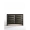 Homeroots 59" Gray Solid Wood Standard Dresser/Chest 318719 - alternate 3