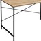 Homeroots 47" Natural and Black Wood and Metal Computer Desk 610397 - alternate 5