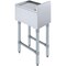 Amgood 12 in. x 18 in. Stainless Steel Underbar Drainboard AMG UD-1812-Z - alternate 3