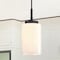Westinghouse Shamus 1-Light Indoor Mini Pendant, Black, White Opal Glass 6135400 - alternate 3