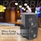 Pyle PyleHome 3" Mini Cube Bookshelf Speakers - 100W, Paper Cone Driver, 8 Ohm, Passive Audio Pair PCB3BK - alternate 3