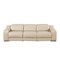 Homeroots 103" Beige Italian Leather Reclining USB Sofa 632880 - alternate 5
