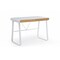 Homeroots 43" White Writing Desk With Two Drawers 543763 - alternate 1
