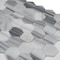 Apollo Tile Gray 12x12 Equator Marble Polished Floor and Wall Mosaic Tile 4.83 sqft/case, 5PK APLMRM88G28A - alternate 3