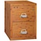Fireking 2 Drawer, 1 Hr Fire & impact rated, 31" depth Letter Knotty Pine 2-1831-CKP - alternate 1