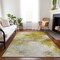 Homeroots 3' X 5' Gold Beige And Wheat Abstract Washable Indoor Outdoor Area Rug 577709 - alternate 4