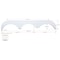 Icon Triple Axle Fender Skirt FS2660 for Sunnybrook - Polar White 12660 - alternate 2