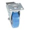 Vestil Polyurethane Swivel With Total Brake Caster 6 In. x 2 In. 903 lb Light Blue/Gray CST-KB-6X2PUP-SWTB - alternate 6