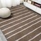Jonathan Y Colonia Berber Stripe Brown/Beige 4 ft. x 6 ft. Indoor/Outdoor Area Rug SMB125B-4 - alternate 4
