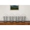 Homeroots Set of Four Gray Distressed Geometric Iron And Glass Tabletop Votive Candle Holders, 4PK 517603 - alternate 2
