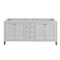 James Martin Vanities Chicago 72 in. Double Vanity, Glossy White 503-V72-GW - alternate 3