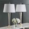 Jonathan Y Caterina 32" Glass LED Table Lamp, Champagne, 2PK JYL2068A-SET2 - alternate 2