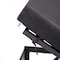 Leisuremod Chelsea Modern Outdoor Chaise Lounge Chair With Black Cushions CLBL-77BL2 - alternate 4