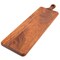 Martha Stewart Everyday Westhaven 21.8 Inch Acacia Wood Paddle Serving Board in Dark Brown 143814.01 - alternate 1