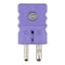 Dayton ThermocoupleConnector, Purple, TypeE, Jack 794F58 - alternate 1