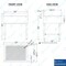 Amgood 30 in. x 22 in. Stainless Steel Underbar Drainboard AMG UD-2230-Z - alternate 3