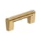 Amerock Composite 3 inch (76mm) Center-to-Center Champagne Bronze Cabinet Pull, 10PK 10VMP37140CZ - alternate 1