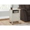 Monarch Specialties Accent Table, Side Table, End, Living Room, Small, Storage, Washed Oak Laminate, Transitional I 3812 - alternate 3