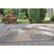 World Rug Gallery Vicenza Tropical Floral Indoor/Outdoor Area Rug 4 ft x 6 ft Beige 8011BEIGE4X6 - alternate 1