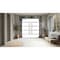 Vdomdoors Metal Double Doors Deux 1105 Gray Graphite Mirrored Glass 2 Sidelights and Top Transom Entry Modern DEUX1105DEXD-GRE-W14+72+14xH80+12-LH-I - alternate 2