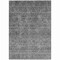 Homeroots 9' X 12' Gray And Charcoal Floral Washable Indoor Outdoor Area Rug 605727 - alternate 3