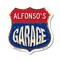 Signmission Alfonso's Garage, 12 Inch X 12 Inch, Aluminum Metal Sign SHI-A-12-383-ALFONSO - alternate 1