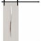 Sartodoors Modern Barn Door 42 x 80 inches, BASIC 3002 Ash Franko, 8FT Rail Track Heavy Hardware Set, Solid BASIC3002BD-B-YAFR-42 - alternate 1