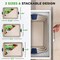 Nutrichef 3‑Piece Non‑Toxic Cookie Sheets for Baking NCSBSG63 - alternate 4