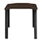 Regency Ferris Student Activity Desk, 26 in W X Wood, Metal, Black / Neo Walnut FSD2624NWBPBK - alternate 4