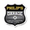 Signmission Philip's Garage I Can Fix Everything But Stupid, 18 Inch X 18 Inch, Plastic Sign SHI-P-18-490-PHILIP - alternate 1