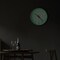 Clockswise 12in Round Glow-in-the-Dark Wall Clock With Green Luminous Numbers & Hands Easy-Read Light QI004619.12 - alternate 4