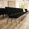 Flash Furniture 18.5"W Black Fabric Church Chair w/ Book Rack, 4PK 4-FD-CH02185-SV-JP02-BAS-GG - alternate 3