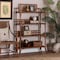 Bali & Pari Aleya Marbled Tortoise Natural Rattan Display Shelf 268-14753-ZORO - alternate 2
