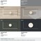 Amerock Accents 1-1/4 inch 32mm Diameter Gold/Mother of Pearl Cabinet Knob, 2PK 2PK36971MOP - alternate 2